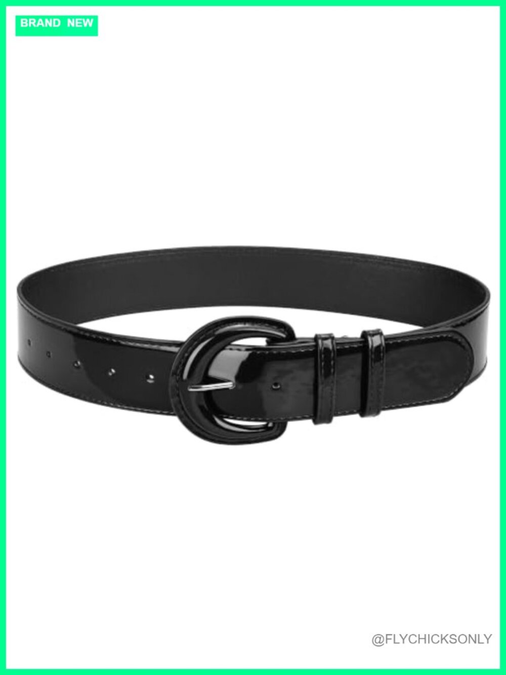 Wide PU Leather Belt Vintage Buckle Waist Belt for Dresses Jeans Coats